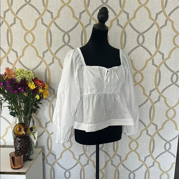 J. Crew Tops - J Crew Blouse with Square Neckline